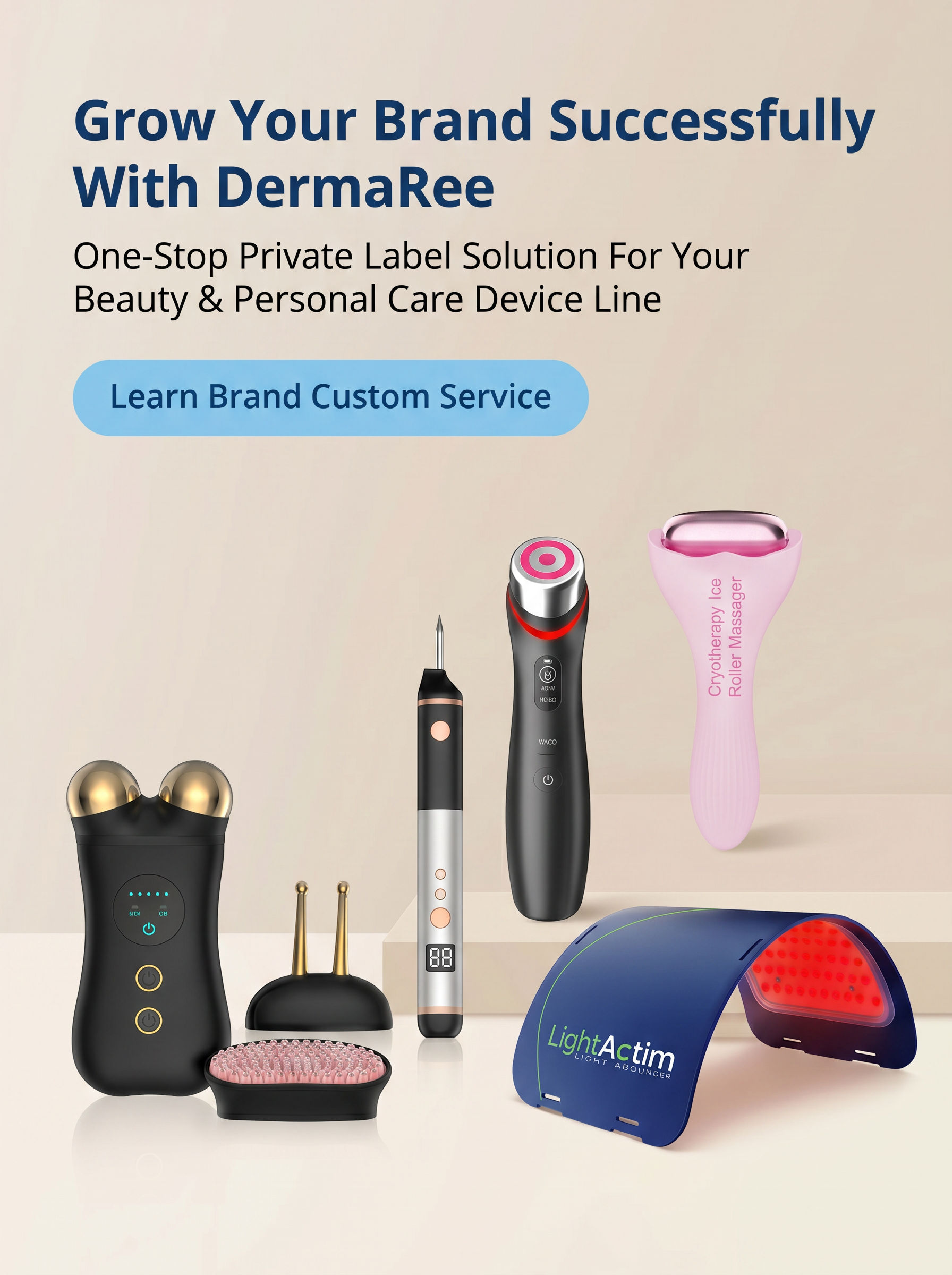 Private Label Beauty Device Custom Brand Care Device