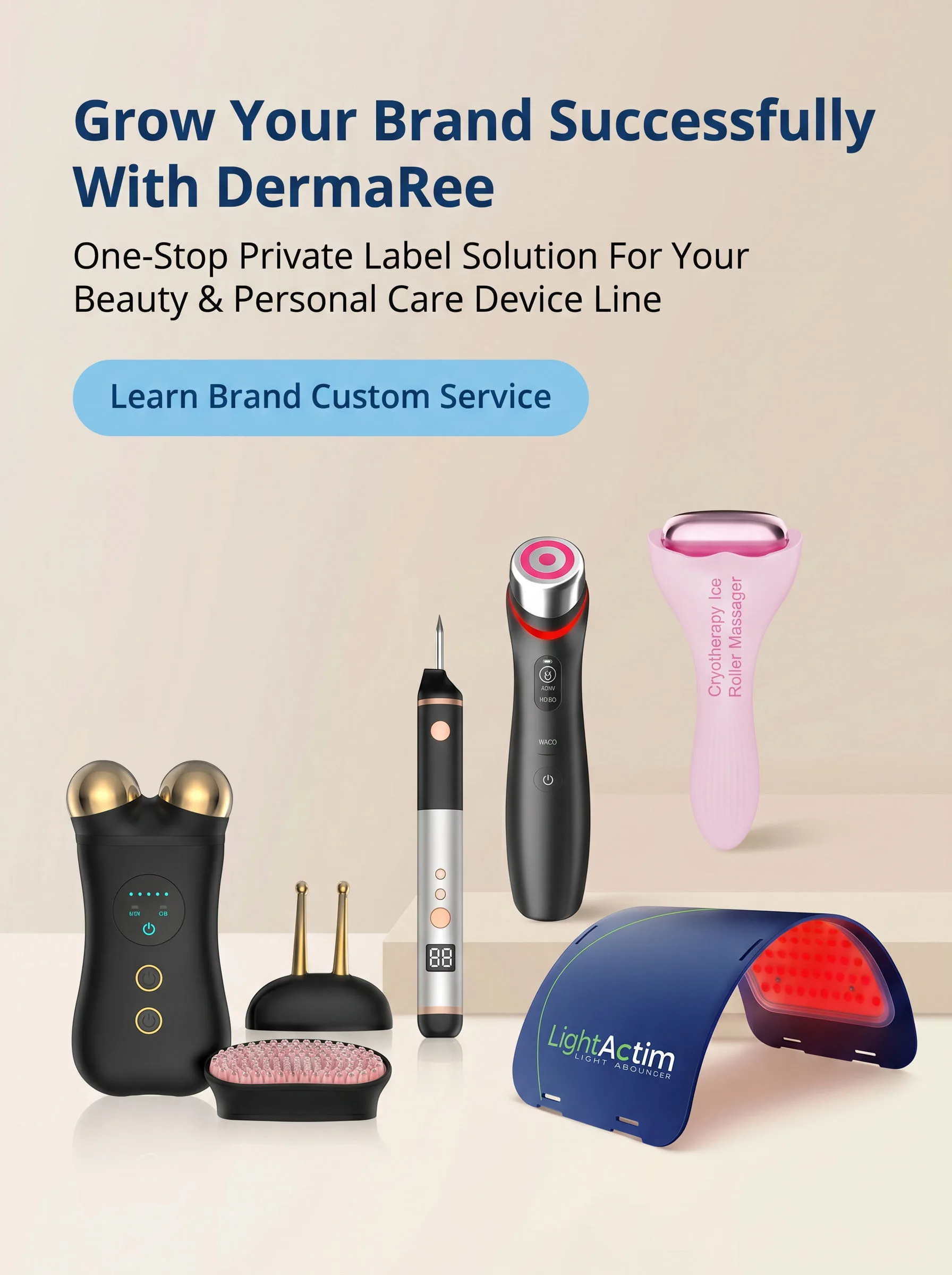 Private Label Beauty Device Custom Brand Care Device