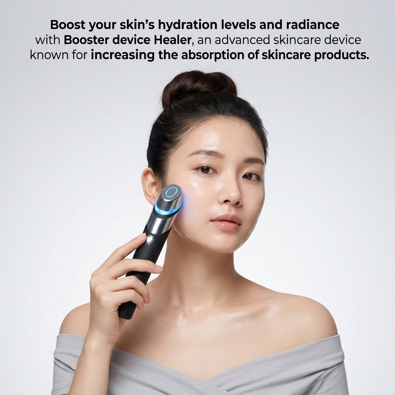 Glow Poration Skin Booster Healer Korean Facial Absorption Device