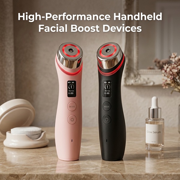 Self-developed KR Tech Skin Boost Series multi-function needle-free facial booster devices for global wholesale and private label