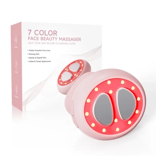 7‑Color LED Light Therapy Handheld Facial Skincare Wand