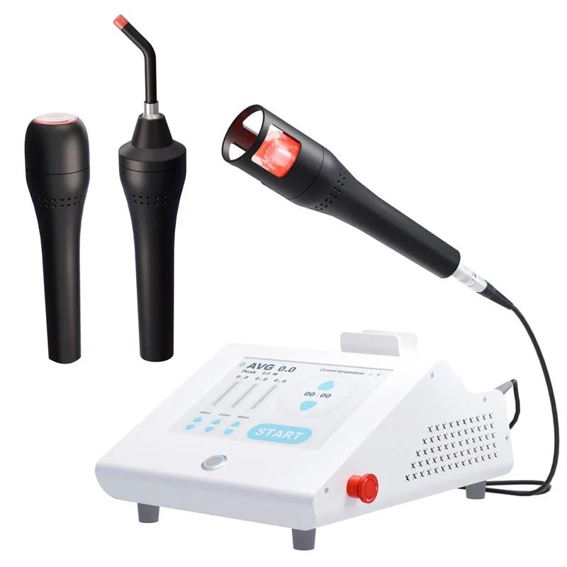 Cold Laser Therapy Machine With LCD Touch Screen | 3 Interchangeable Treatment Heads For Human & Pet Joint Rehabilitation