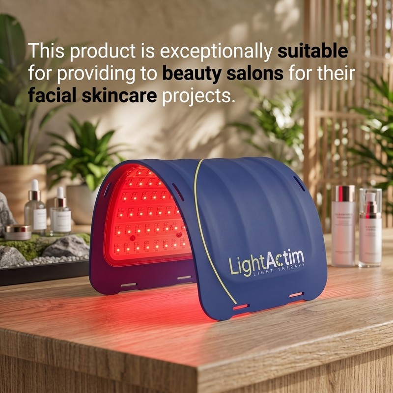 Flexible Silicone LED Light Therapy Dome | 4 Wavelength Red Light Therapy Panel