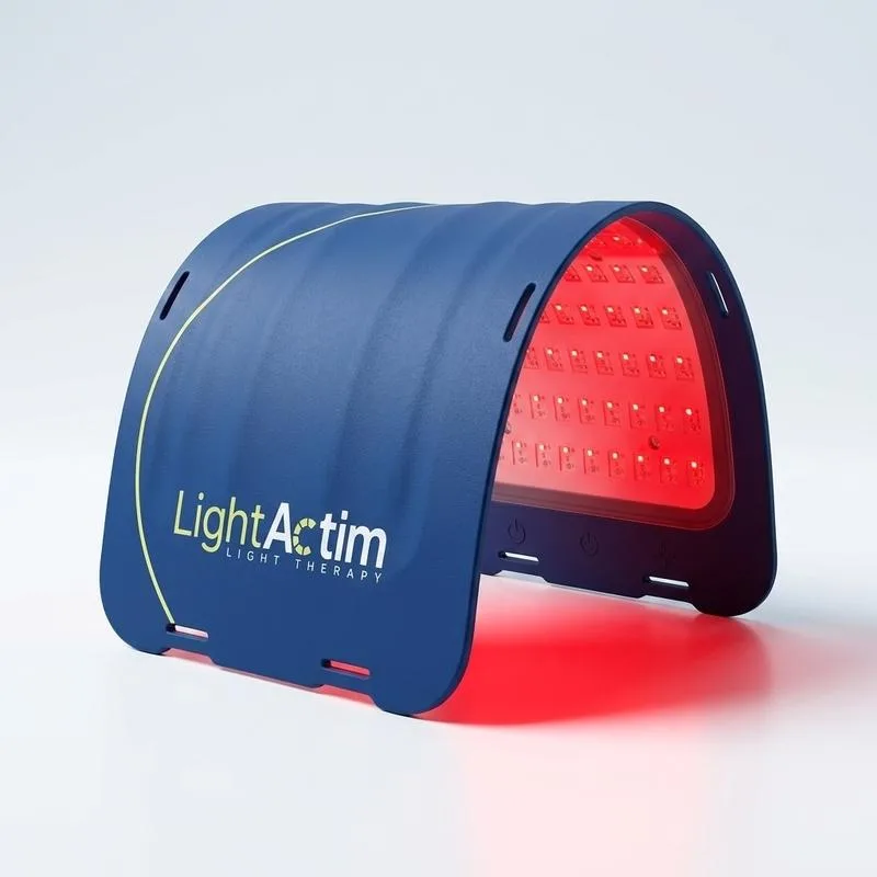 LightActim Flexible Silicone LED Light Therapy Dome | 4 Wavelength Red Light Therapy Panel