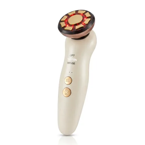 Microcurrent Facial Lifting Device With Lift Tighten Infuse 3 Modes For Face Neck Skin Rejuvenation