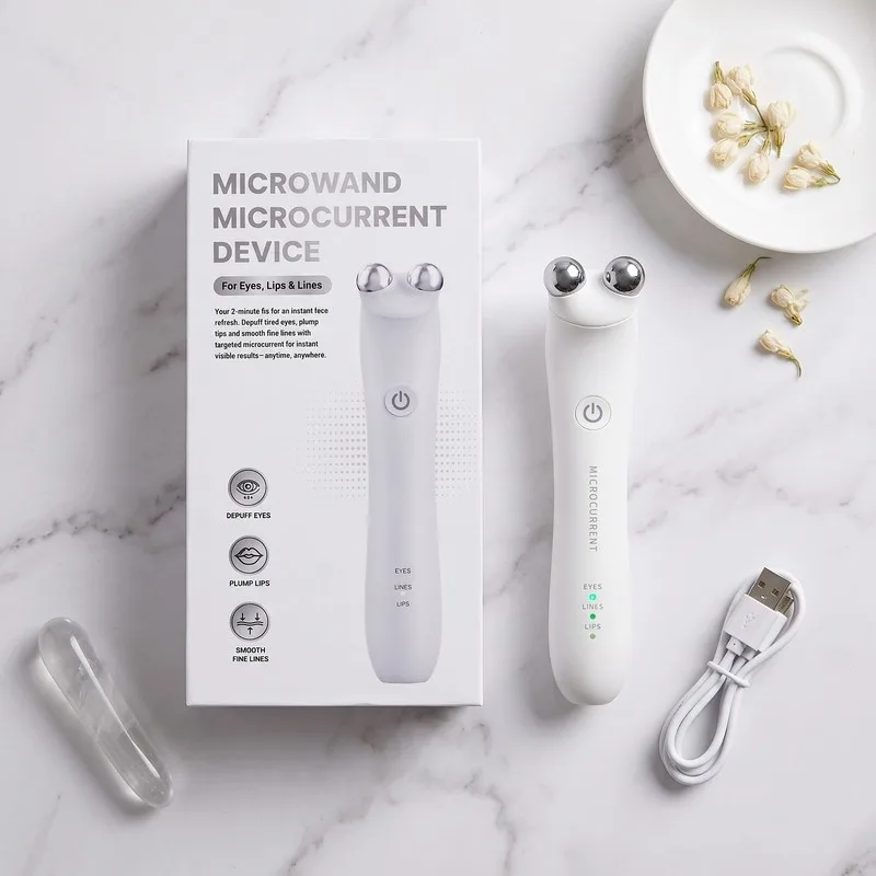 Microcurrent Fix Line Smoothing Wand For Eyes Lines Lips - Image 1
