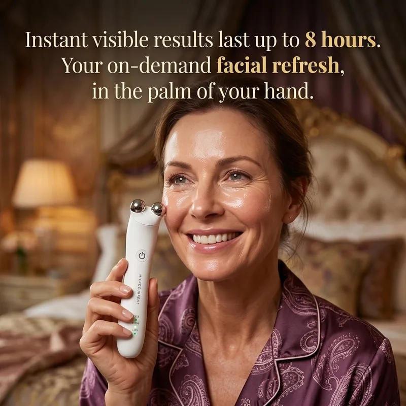 Microcurrent Fix Line Smoothing Wand For Eyes Lines Lips - Image 2