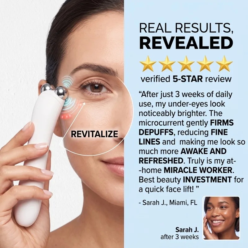Microcurrent Fix Line Smoothing Wand For Eyes Lines Lips - Image 6
