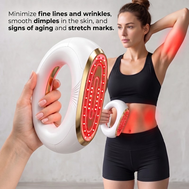 3-in-1 RF EMS LED Body Contouring Fat Iron Device