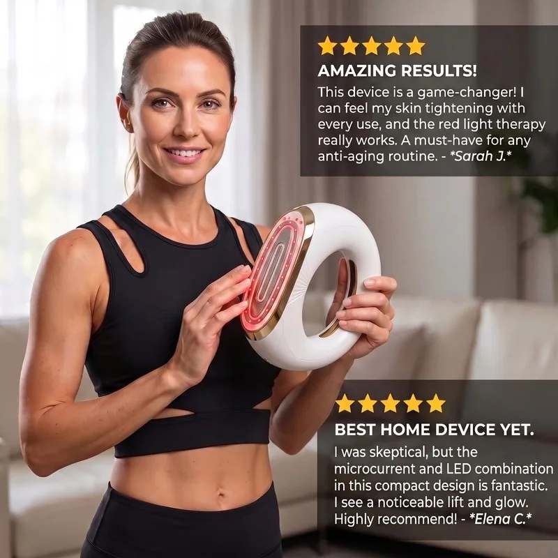3-in-1 RF EMS LED Body Contouring Fat Iron Device - Image 8