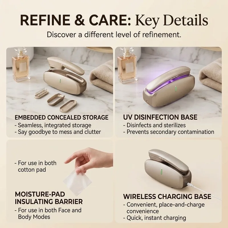 Multi‑Function Facial Body Scalp Beauty Device With Pulse & LED Photon Instrument - Image 5