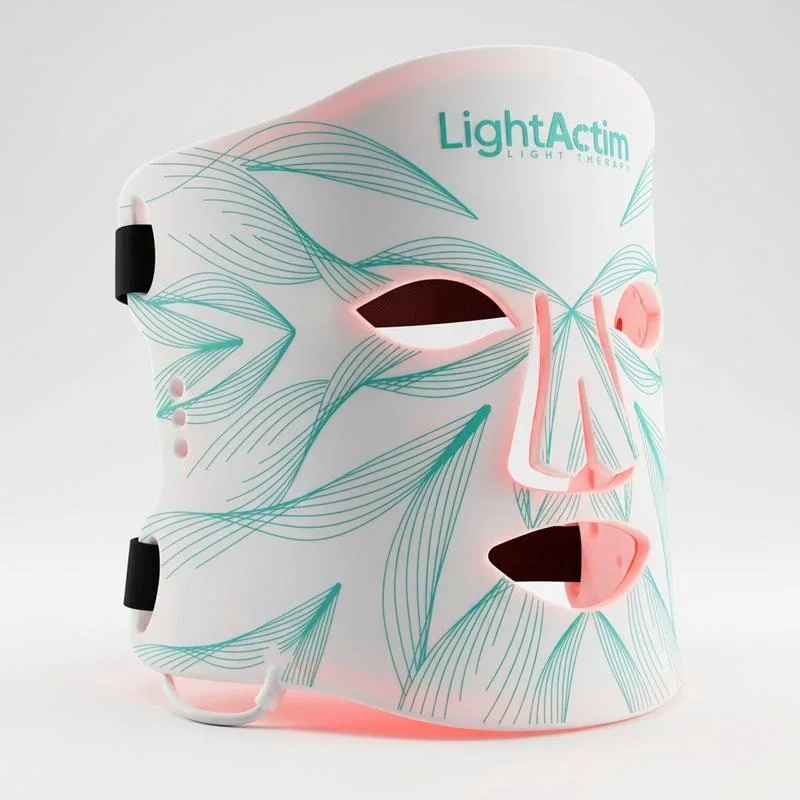 Silicone LED Photon Light Therapy Face Mask | Multi-Wavelength Red & Blue Light Facial Mask