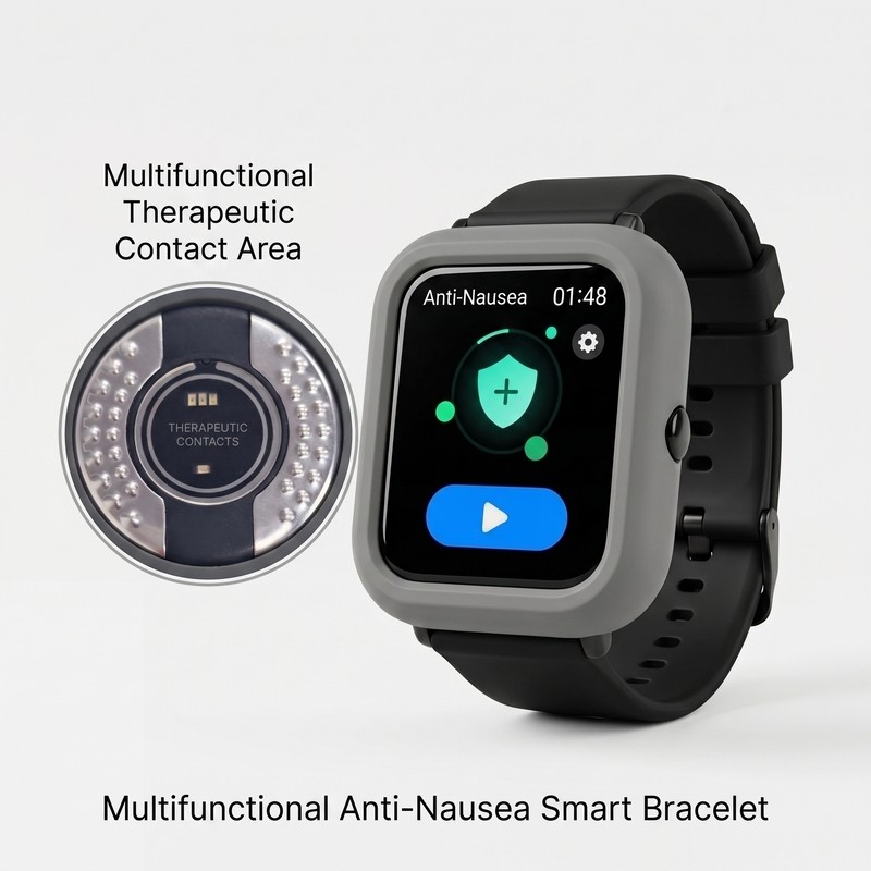 TEAS 2-in-1 Anti Nausea Smart Wrist Watch