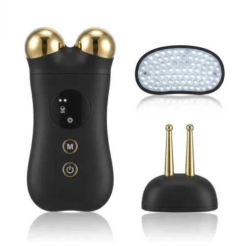 Microcurrent Trinity Facial Toning Device With ELE & TWR Attachments